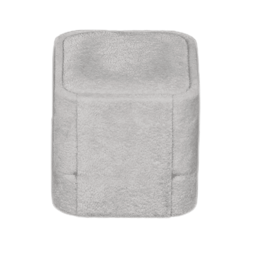 Velvet ring box grey jewellery box wholesale BXR85 close back