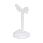 Earring-Holder-Stand-large-white-angle-view-ES82LWH Earring Holder Stand large white angle view