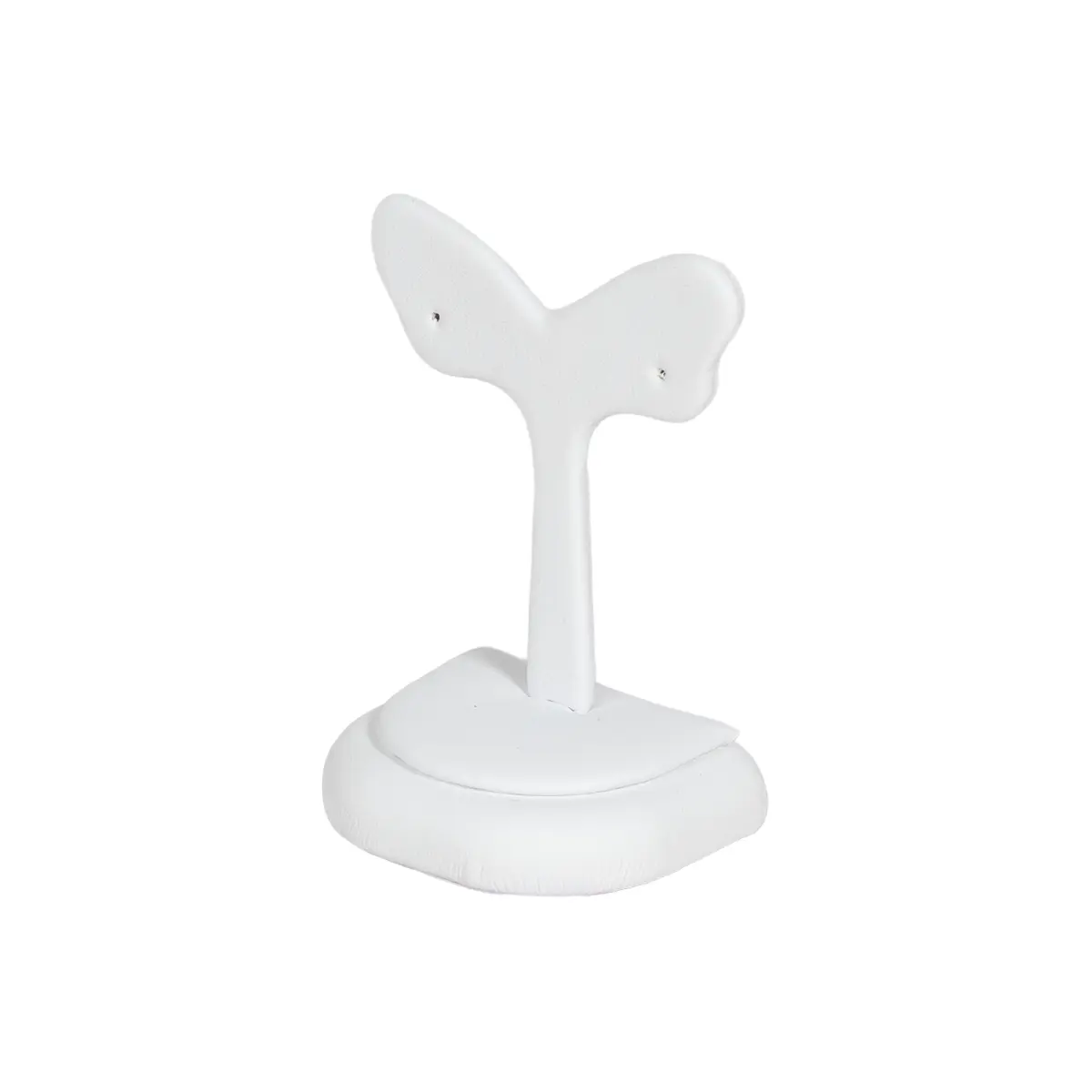 Earring-Holder-Stand-small-white-angle-view-ES82SWH Earring Holder Stand small white angle view