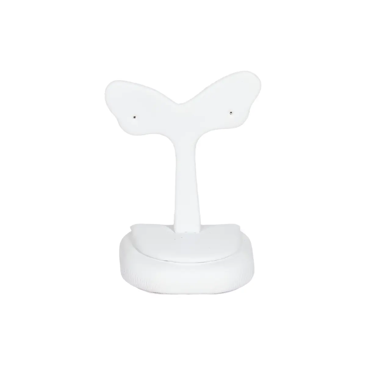 Earring-Holder-Stand-small-white-front-view-ES82SWH