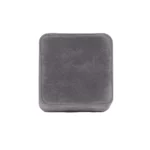 Earring Packaging Ring and earring box velvet dark grey close top view BXER80