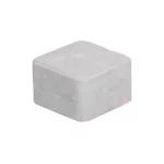 Earring-Packaging-Ring-and-earring-box-velvet-grey-close-angle-view-BXER80 Earring Packaging Ring and earring box velvet grey close angle view BXER80