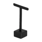 Earring-display-stand-large-black-angle-view-ES80LBL Earring display stand large black angle view