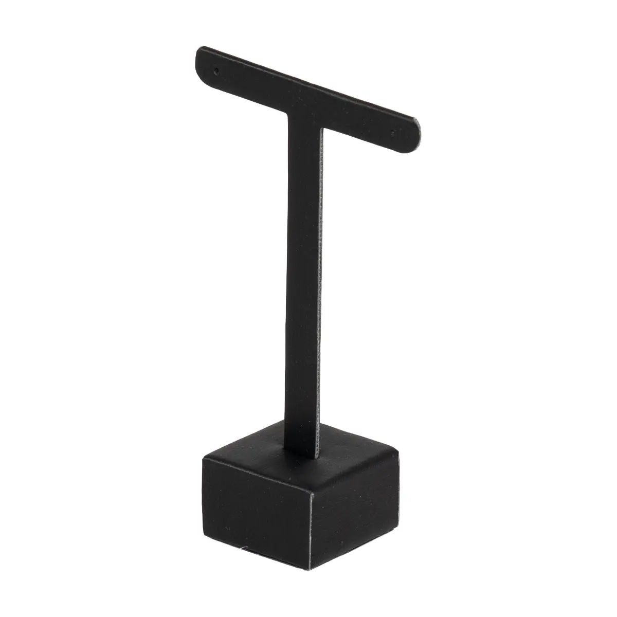 Earring-display-stand-large-black-angle-view-ES80LBL Earring display stand large black angle view