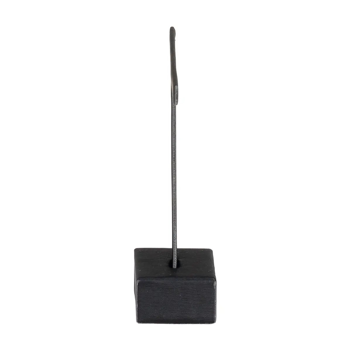 Earring-display-stand-large-black-side-view-ES80LBL Earring display stand large black side view