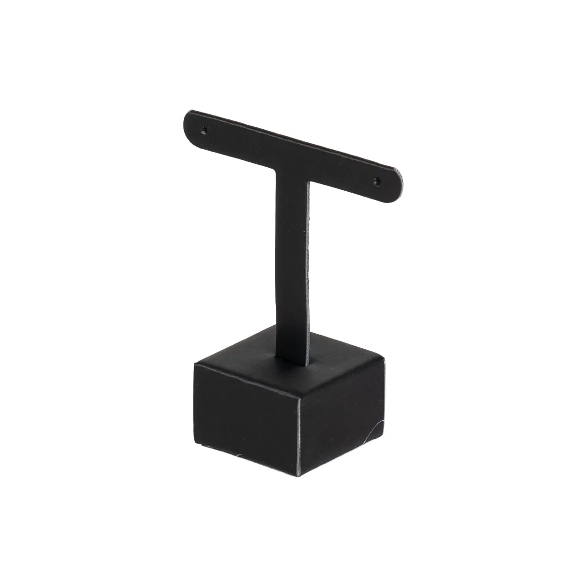 Earring display stand small black angle view