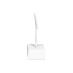 Earring display stand small white side view