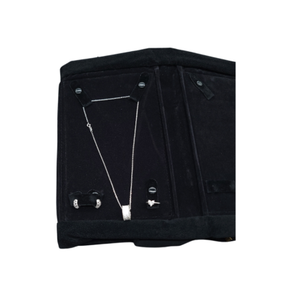 Jewellery Roll for Jewellery Set | Velvet (4 pads) | Storage and display Jewellery