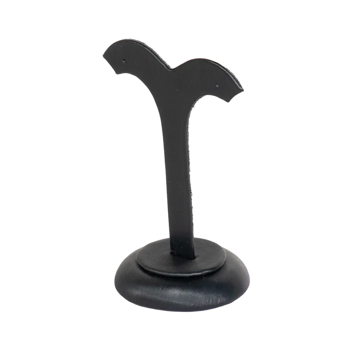 earring-stand-black-medium-angle-view-ES81BL earring stand black medium angle view
