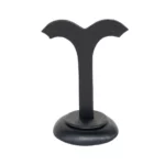 earring-stand-black-medium-front-view-ES81BL earring stand black medium front view