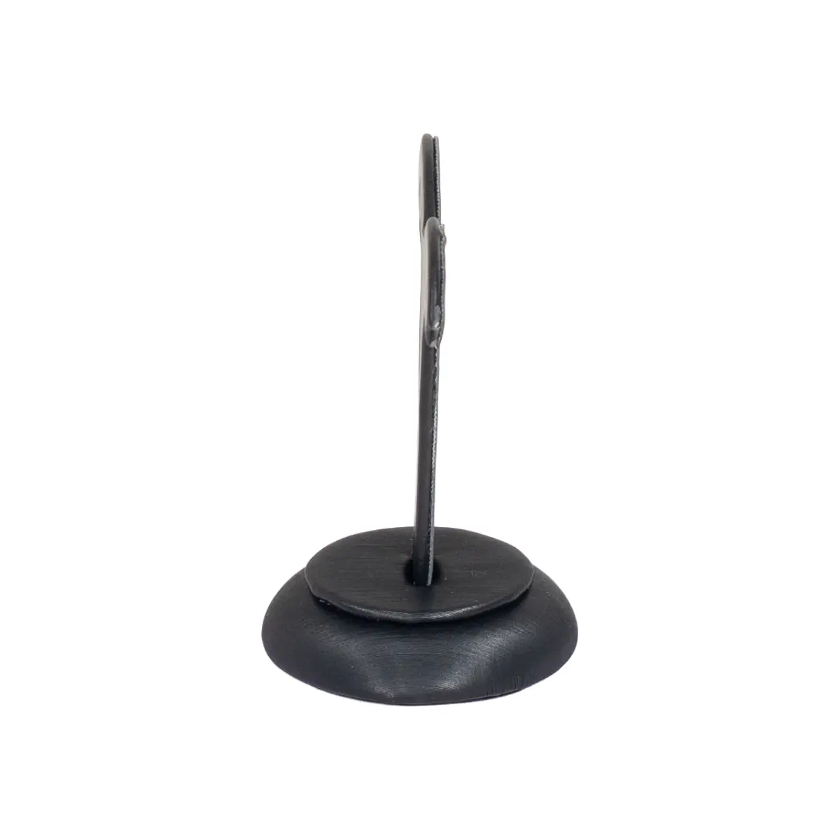 earring stand black small side view