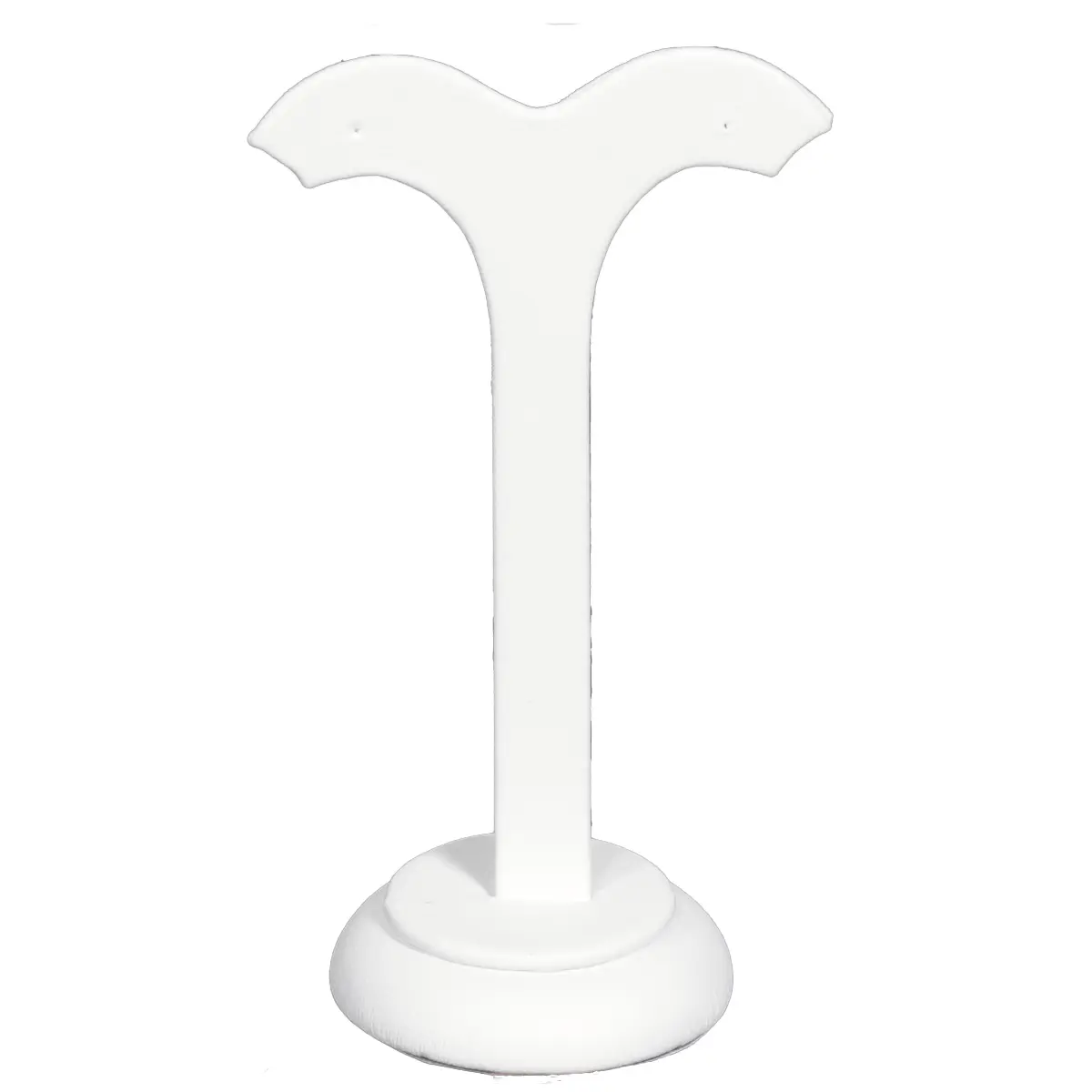 earring stand white Large front view