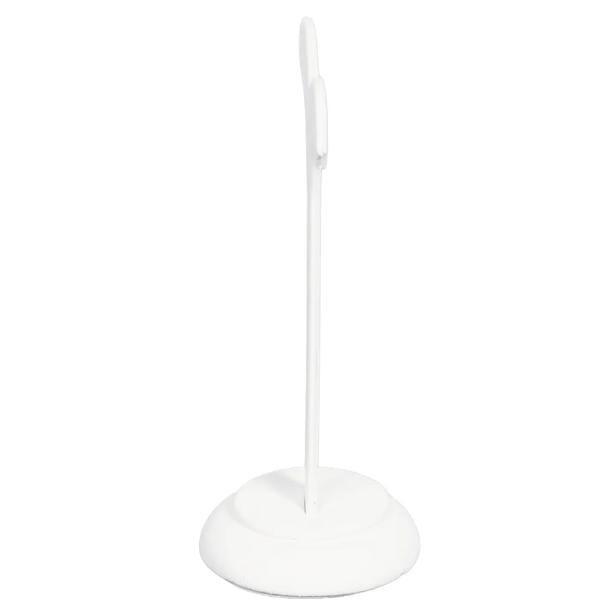 earring stand white Large side view
