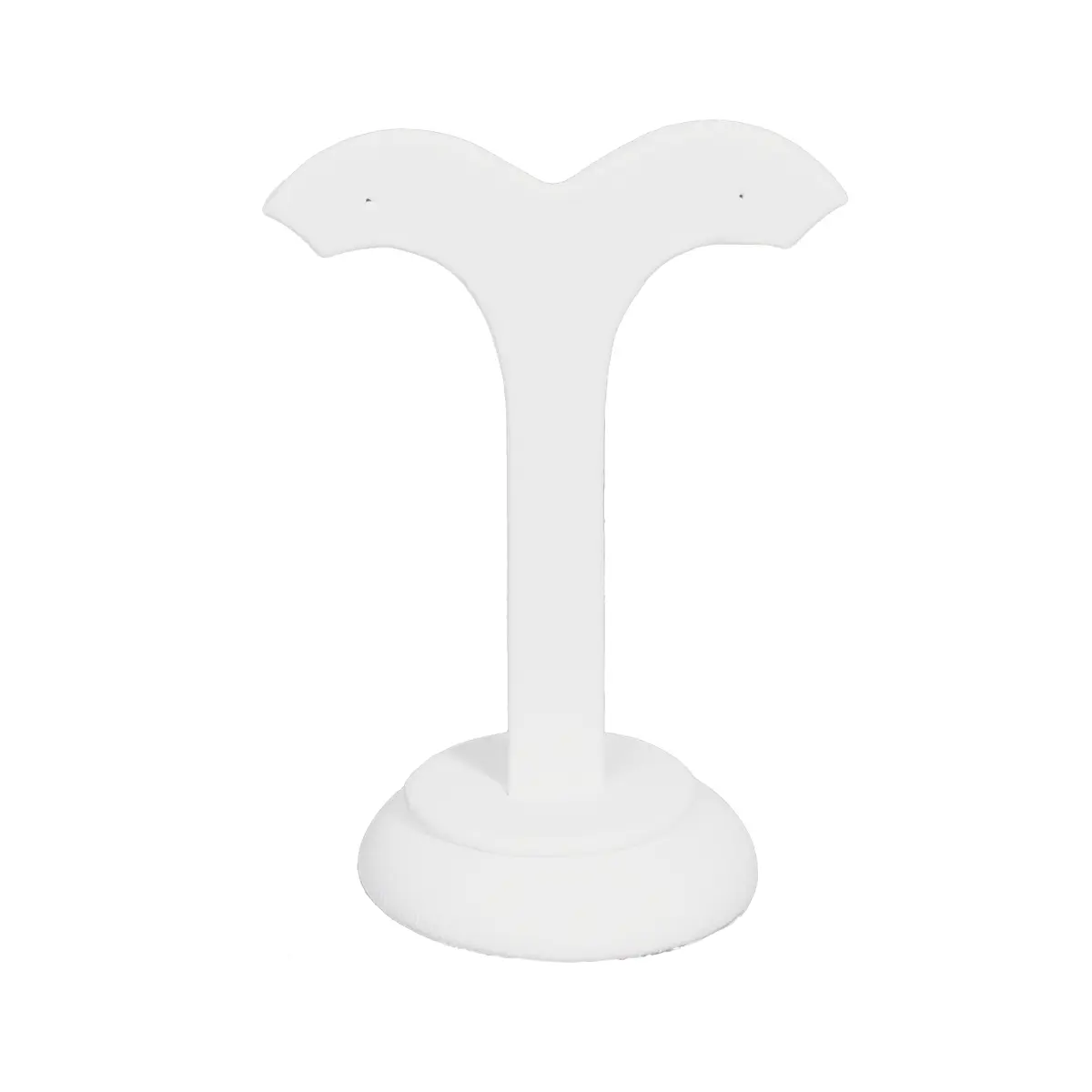 earring stand white medium front view
