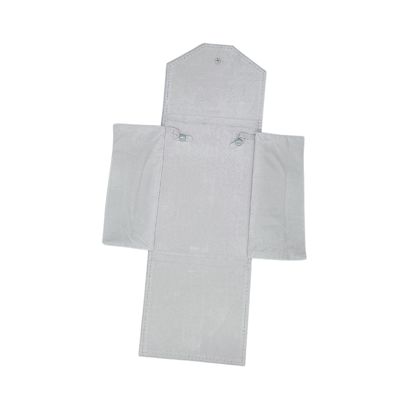 gery velvet necklace pouch-3 grey velvet necklace pouch