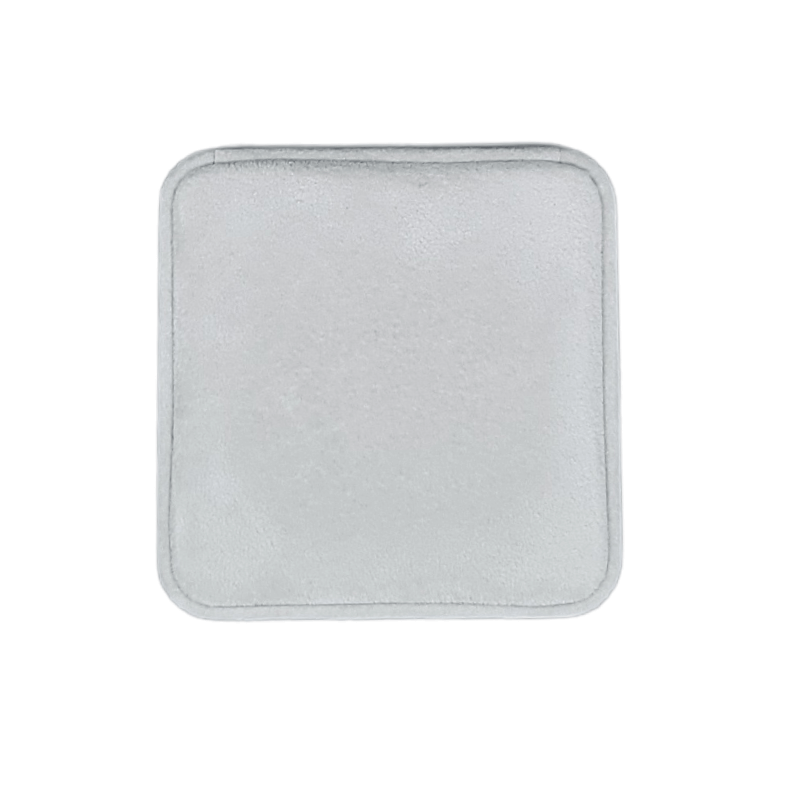 Grey velvet ring and earing box