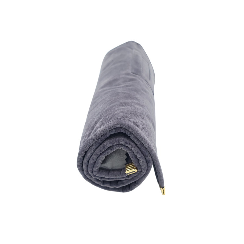 gery velvet watch pouch-4 grey velvet watch pouch