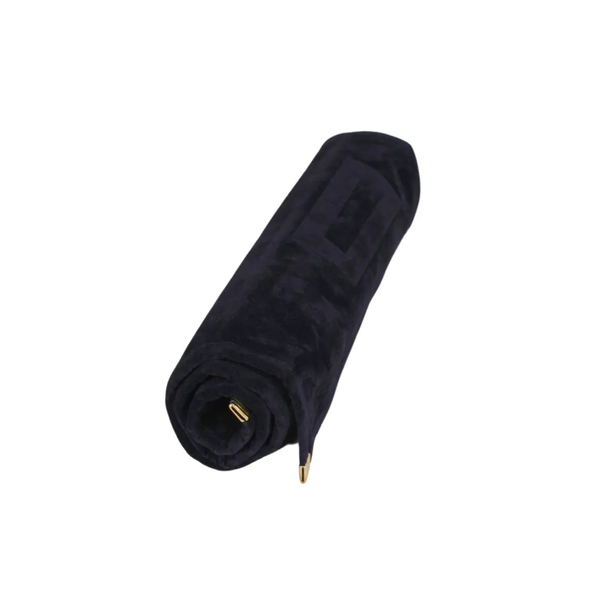 jewellery-roll-for-bracelet-black-POB081-1 jewellery roll for bracelet black- roll up side