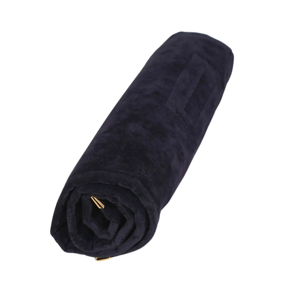 jewellery wrap velvet black PON85GE- roll up side