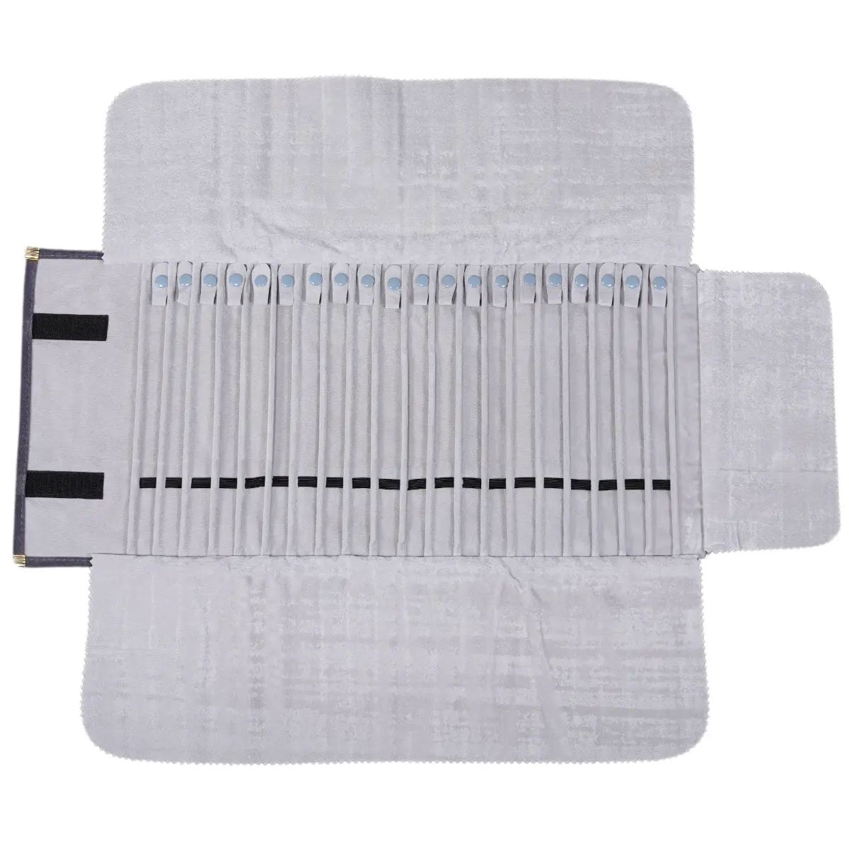 jewellery-wrap-velvet-grey- PON85GE-11 jewellery wrap velvet grey PON85GE - open