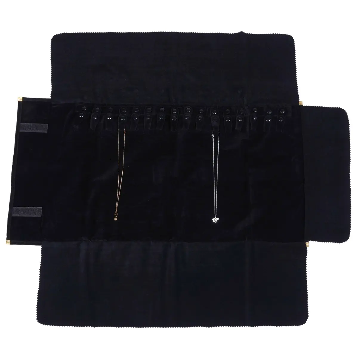 Jewellery Roll for Necklace PON84GE black