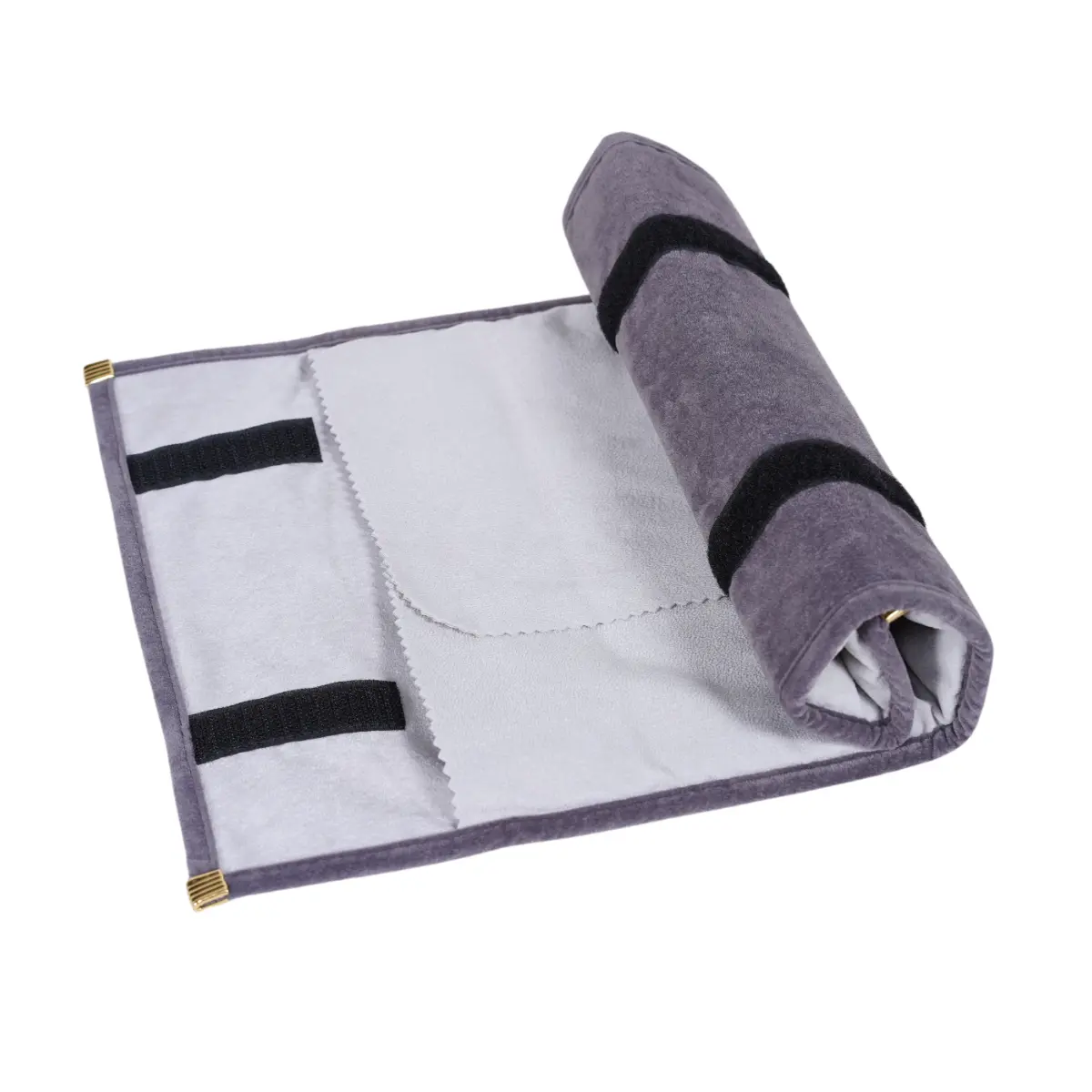 Jewellery-roll-for-pendant-grey-POP80-3 jewellery roll for pendant grey -roll up