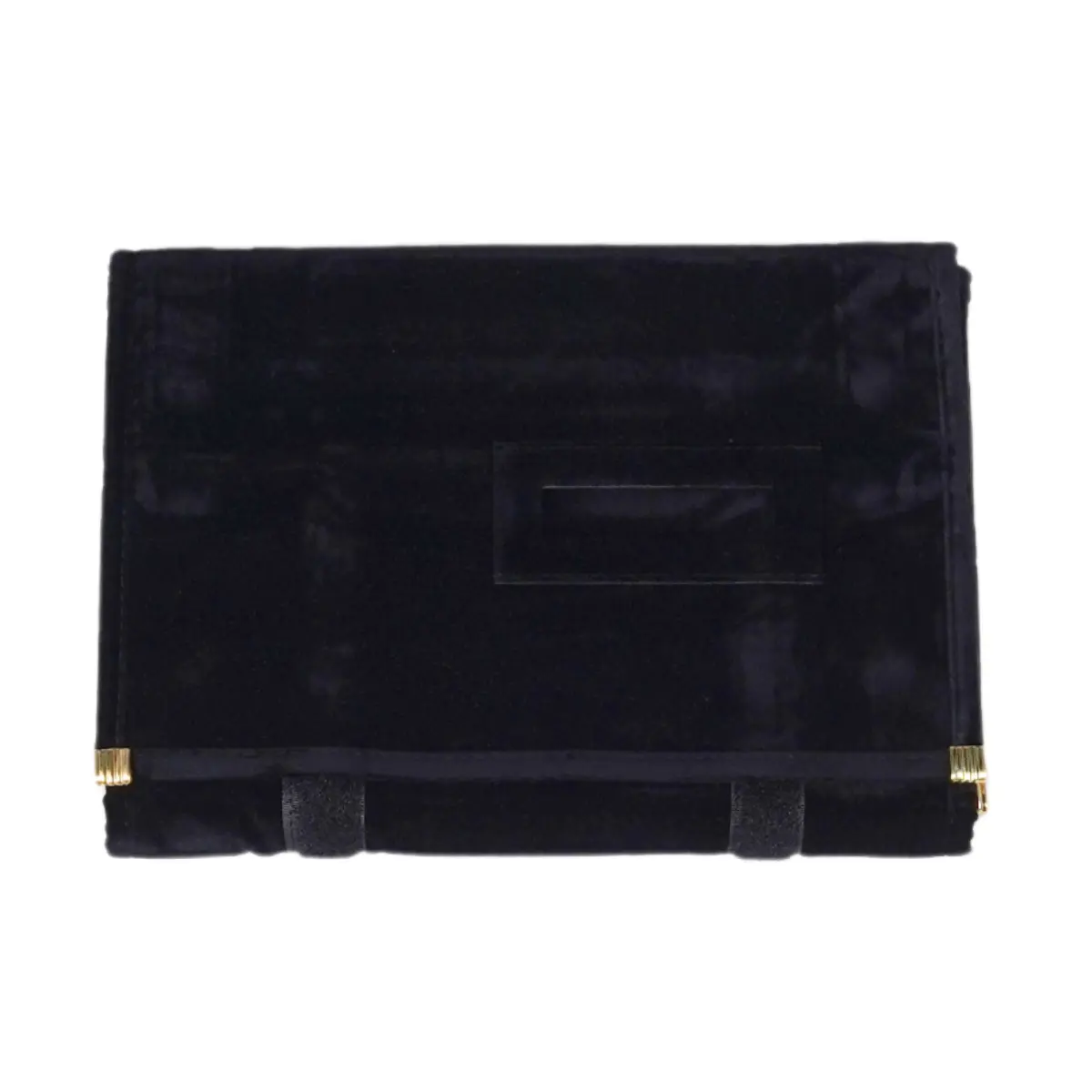 Jewellery roll for ring black - close