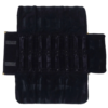 Jewellery roll for ring black - open