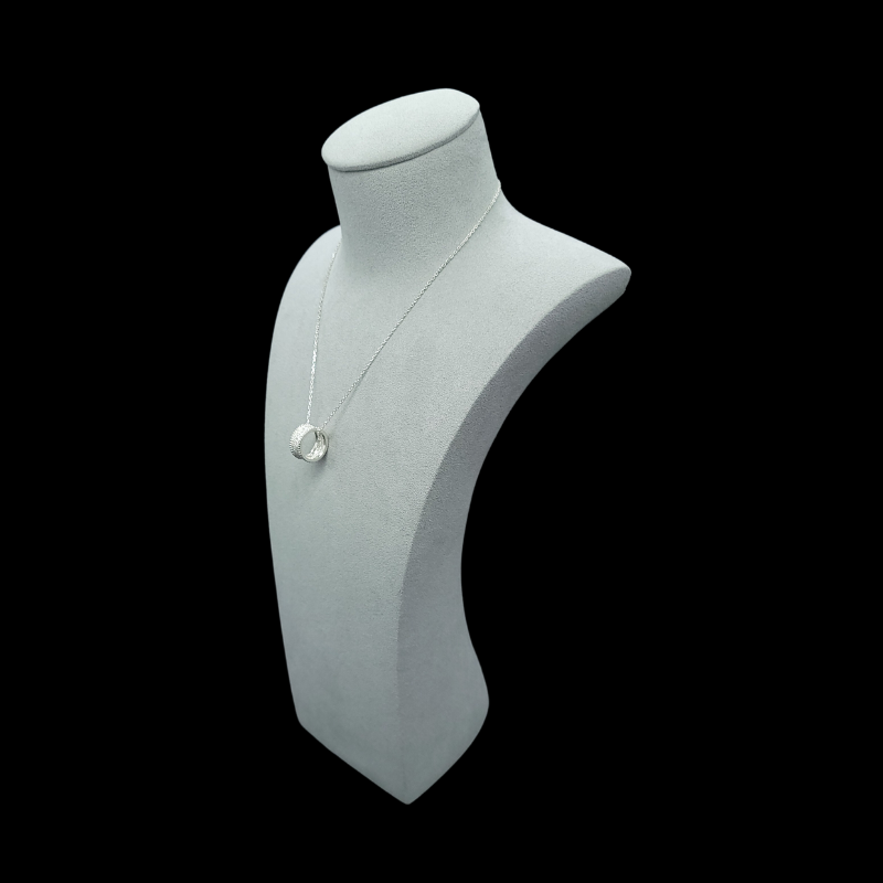 Sleek and Stylish Necklace Display Stand-3 velvet necklace stand