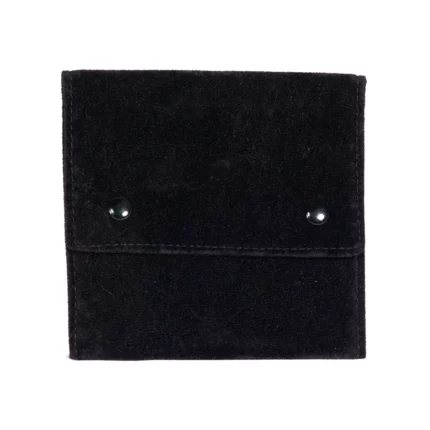 Velvet-jewellery-pouch-black-large-Front-view-PO81LBL.