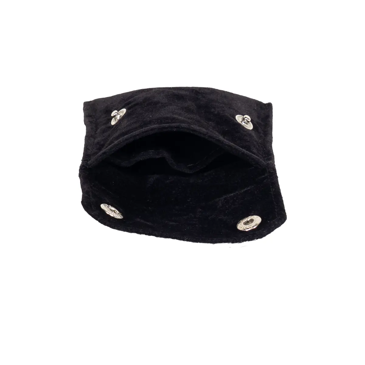 Velvet-jewellery-pouch-black-small-flat-lay-open-PO81SBL Velvet-jewellery-pouch-black-small-flat-lay-open-PO81SBL