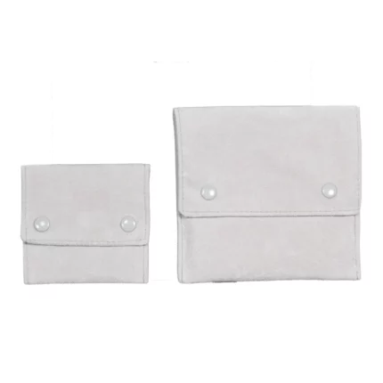 Velvet-jewellery-pouch-grey-Front-view-PO81GR