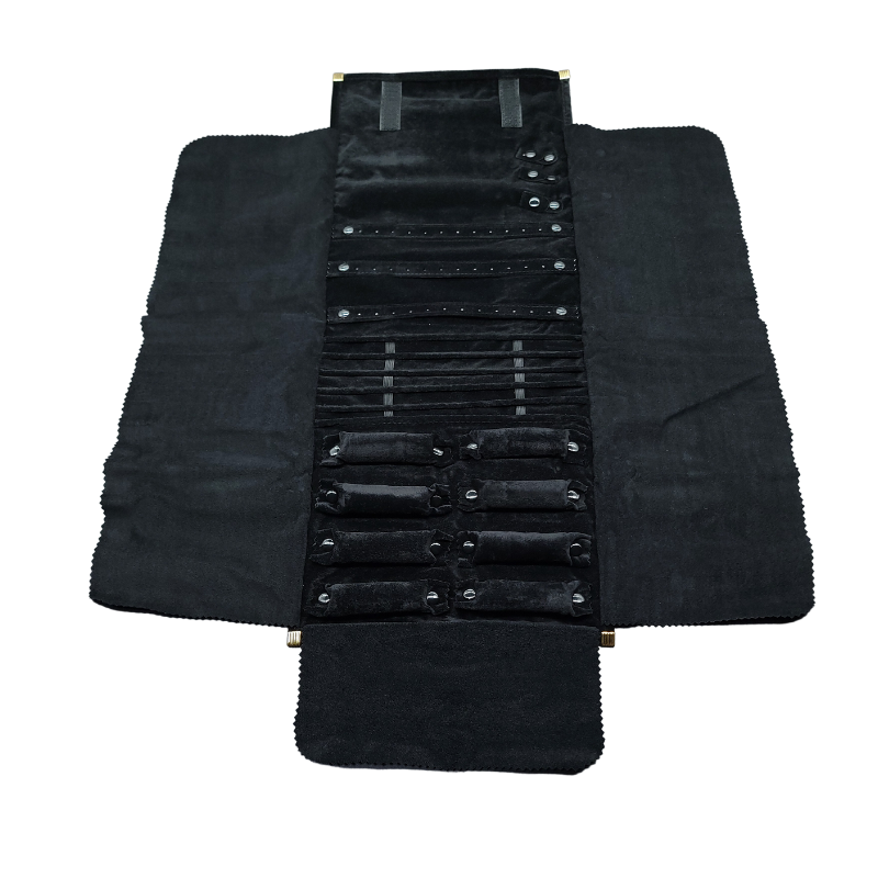 black velvet set roll pouch-9