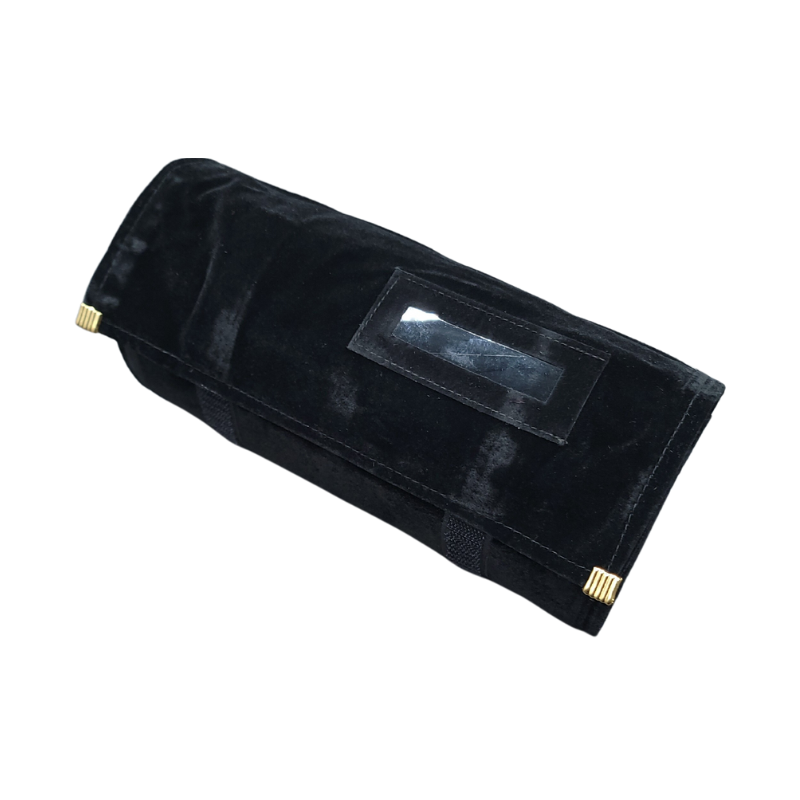 black velvet universal roll pouch (4x11)-4