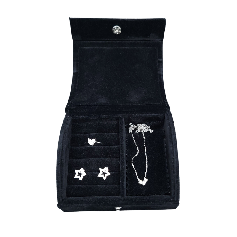 velvet black jewllery box