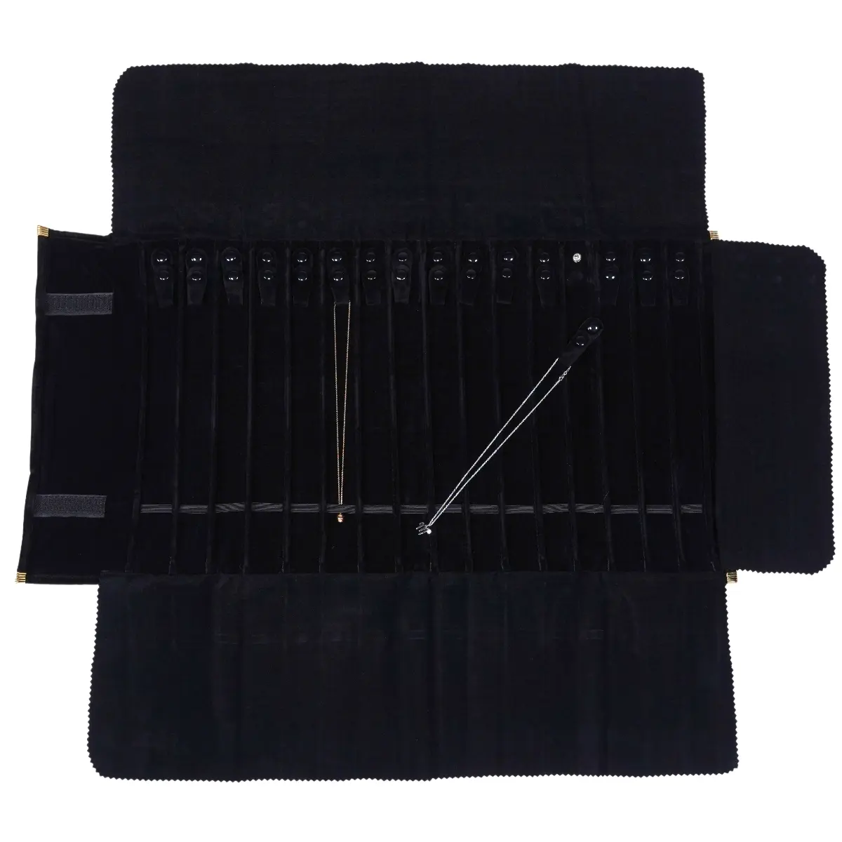 jewellery roll for necklace PON083BK black-3 jewellery-roll-for-necklace-PON083BK-black-3