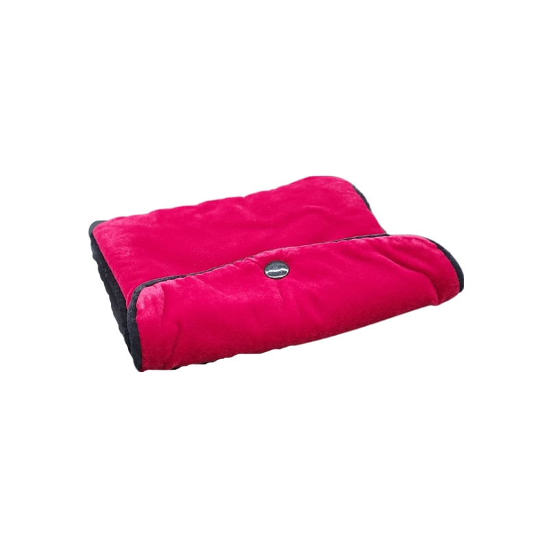 large red jewellery pouch