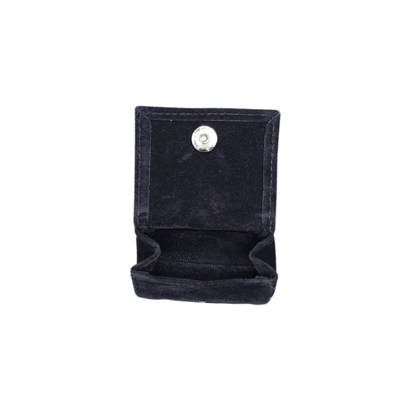medium black ring pouch-4 black velvet ring pouch