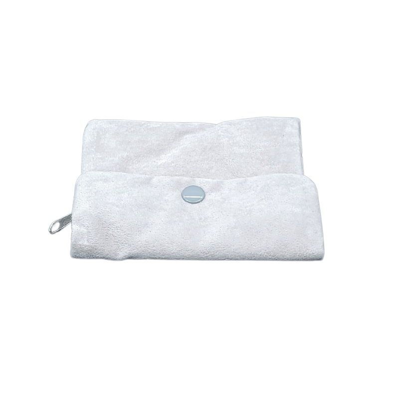 grey jewellery pouch