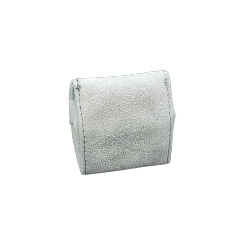 small Gery velvet ring pouch-5 small grey velvet ring pouch
