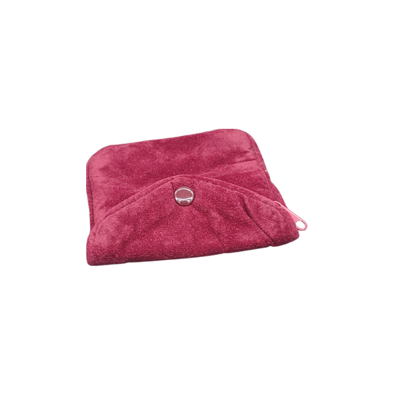 small red jewellery pouch
