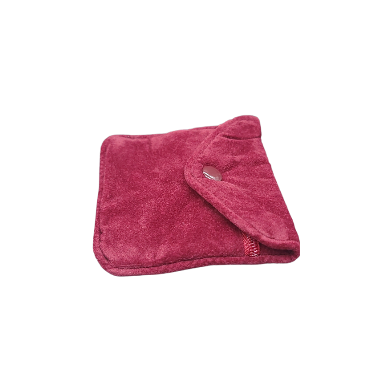 small red jewellery pouch