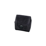 black velvet ring pouch