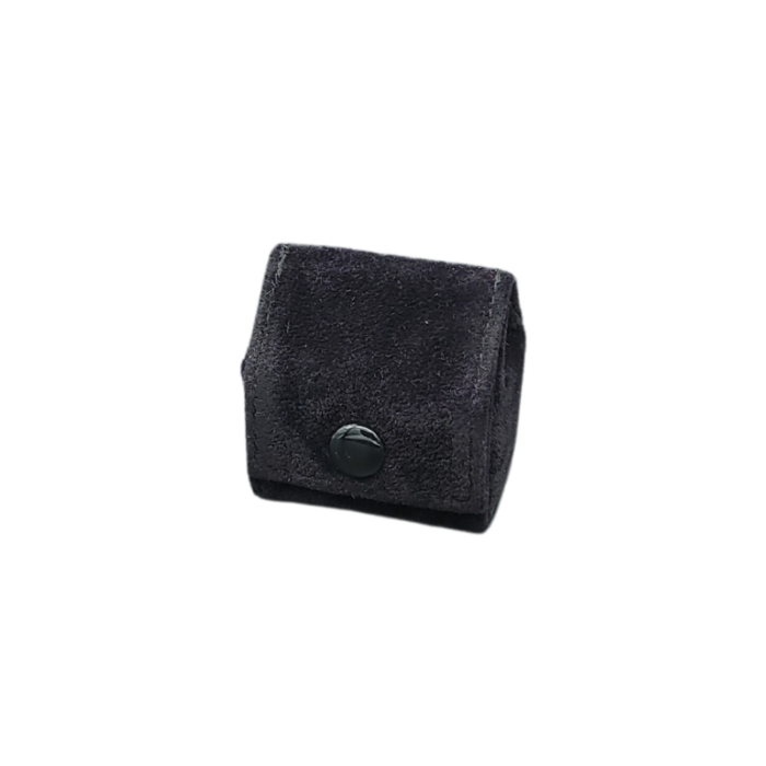black velvet ring pouch