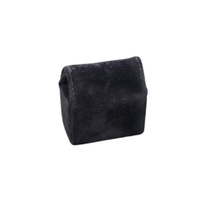 black velvet ring pouch