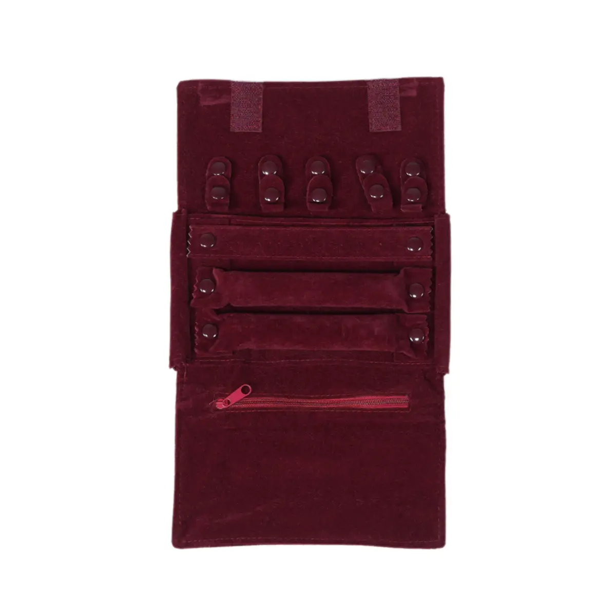 travel pouch small burgandy-2