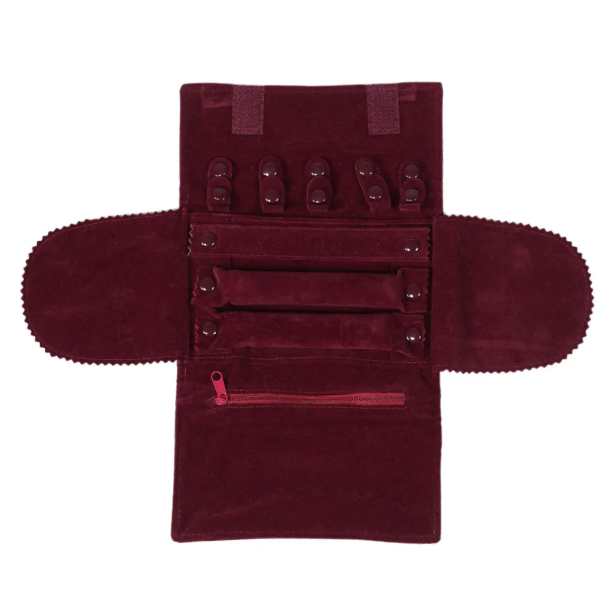 travel pouch small burgandy-1