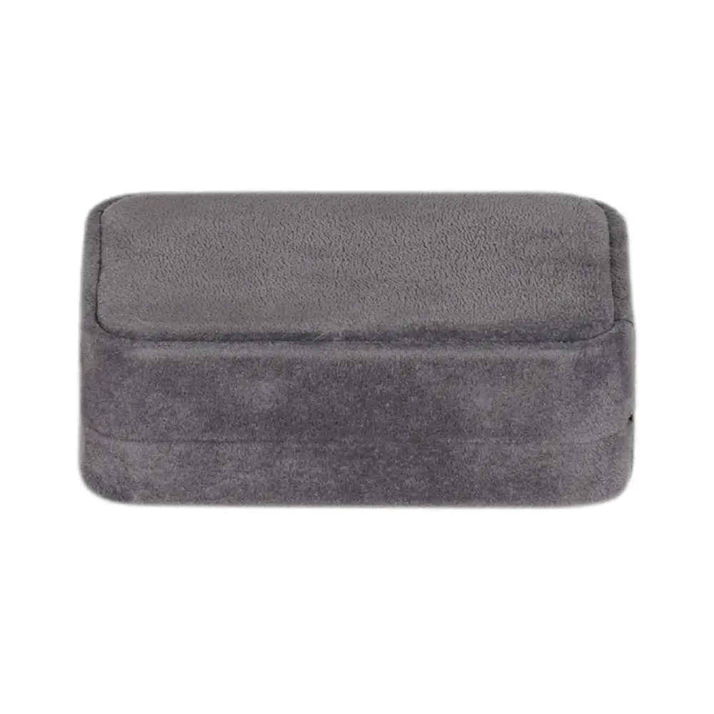 745C-E dary grey velvet long earring box-6 Velvet Long Earring box -Dark grey