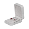 Velvet Long Earring box - grey