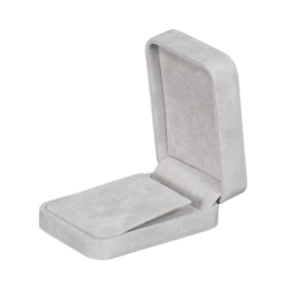 Velvet Long Earring box - grey
